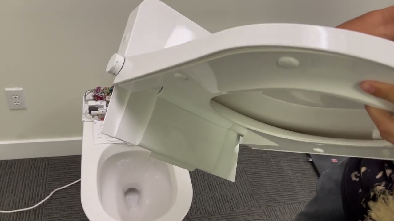 Combined Seat Lid and Cover Replacement for Axent One C Plus