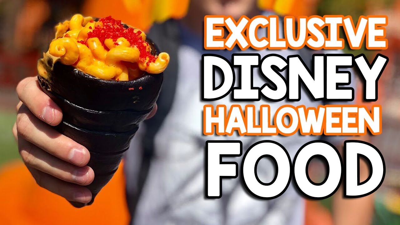 Exclusive Disney California Adventure Halloween Food | Disneyland HalloweenTime