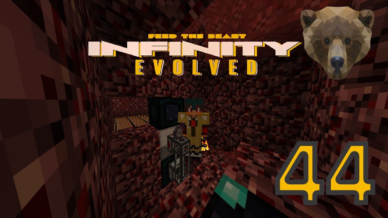 Minecraft: FTB Infinity Evolved EP 44 - Wither Skeleton Farm!!!