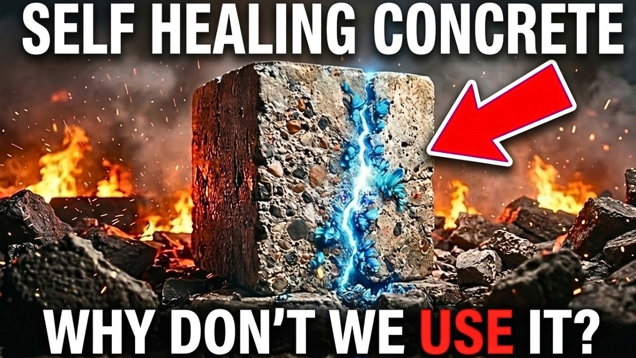 This Concrete Repairs Its Own Cracks. Lasts 2,000 Years. Why Don’t We Use It Today?