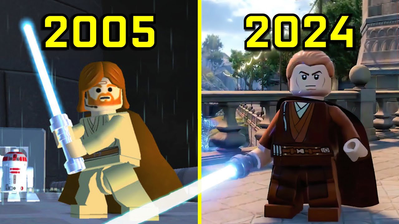 Эволюция игр LEGO Star Wars 2005-2024
