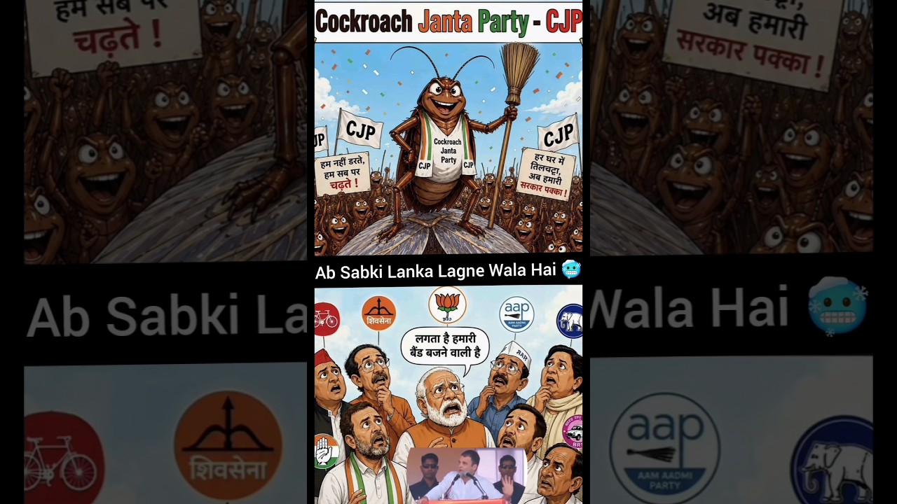 BJP VS CJP 🪷🪳 Battle | #shorts #memes #cjp vs #bjp