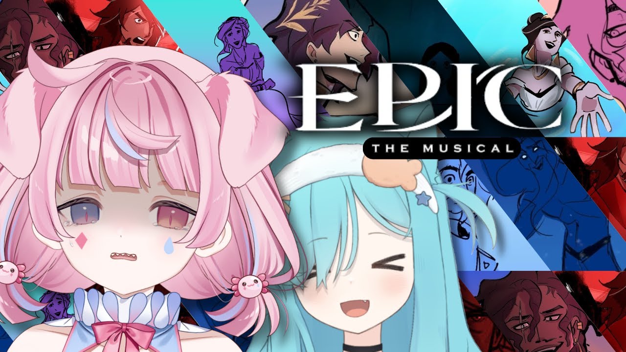VTUBERS REACT TO EPIC THE MUSICAL (FULL REACTION)