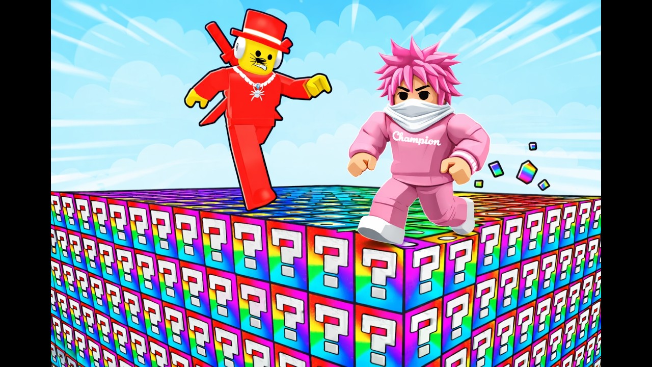 Sammy's ჩემი მოკვლა უნდა? 😫 Break a Lucky Block ROBLOX ში!