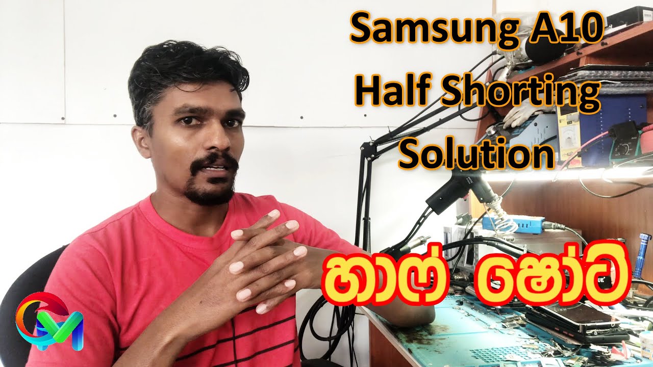 Samsung A10 Half Shorting Solution  හාෆ් ෂොට් 