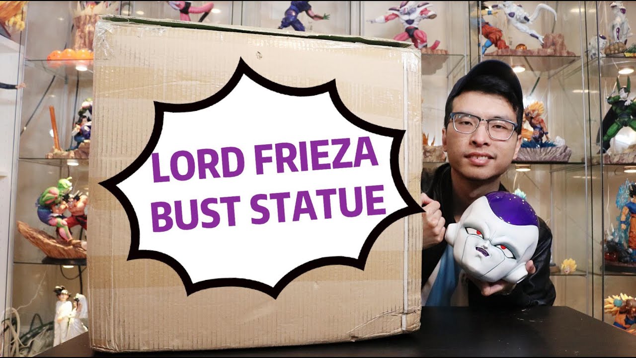 Unboxing FRIEZA Bust Statue Life Size From DBZ By JRos.