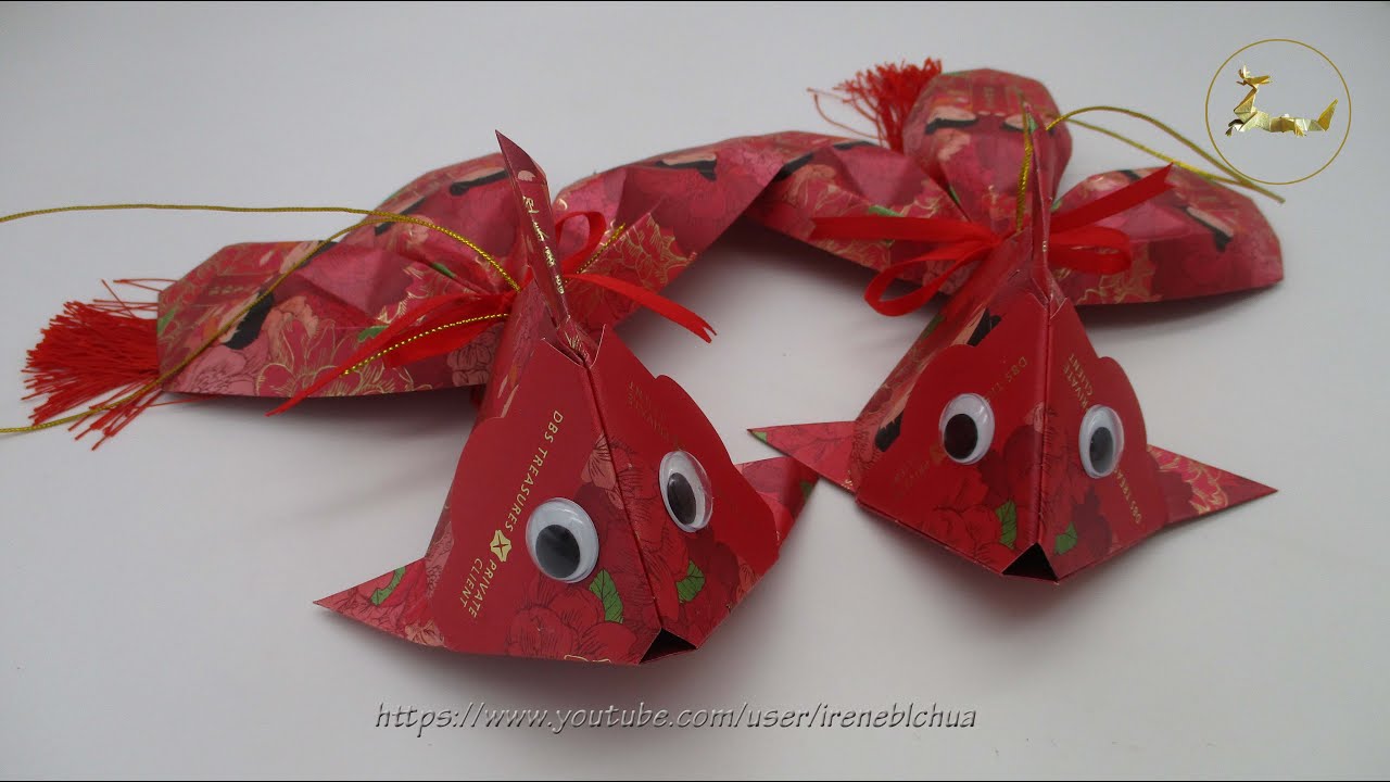CNY Tutorial No. 294 - Hongbao Goldfish 紅包金魚