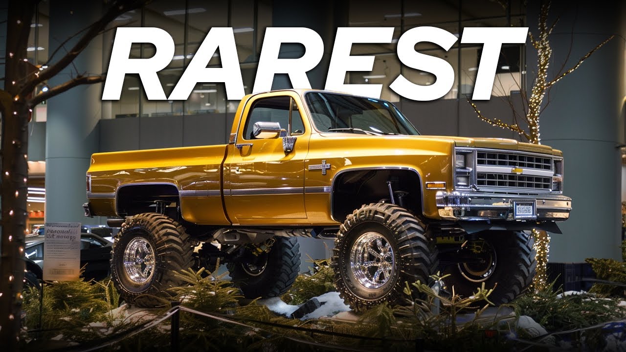 50 Rarest Pickup Trucks Of All Time You've Never Seen