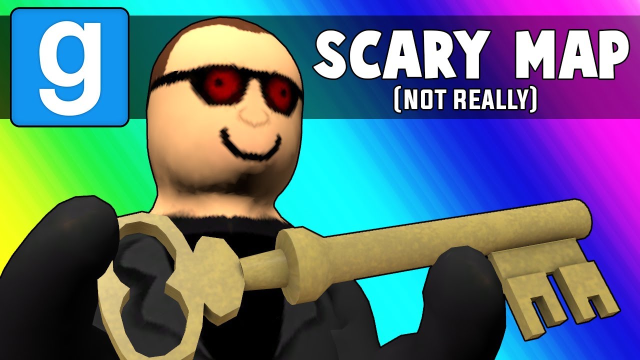 Gmod Scary Map Funny Moments - Dumb Playermodels, Dumb Key Map (Garry's Mod)