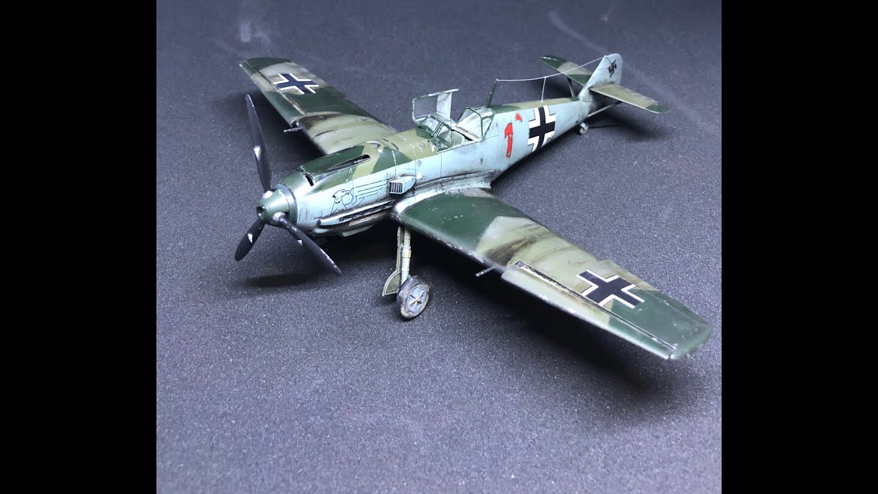 Hasegawa BF 109 E-4 1/48 scale FULL VIDEO BUILD