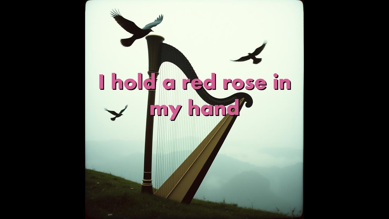 I hold a red rose in my hand, Text von Annette (SUNO)