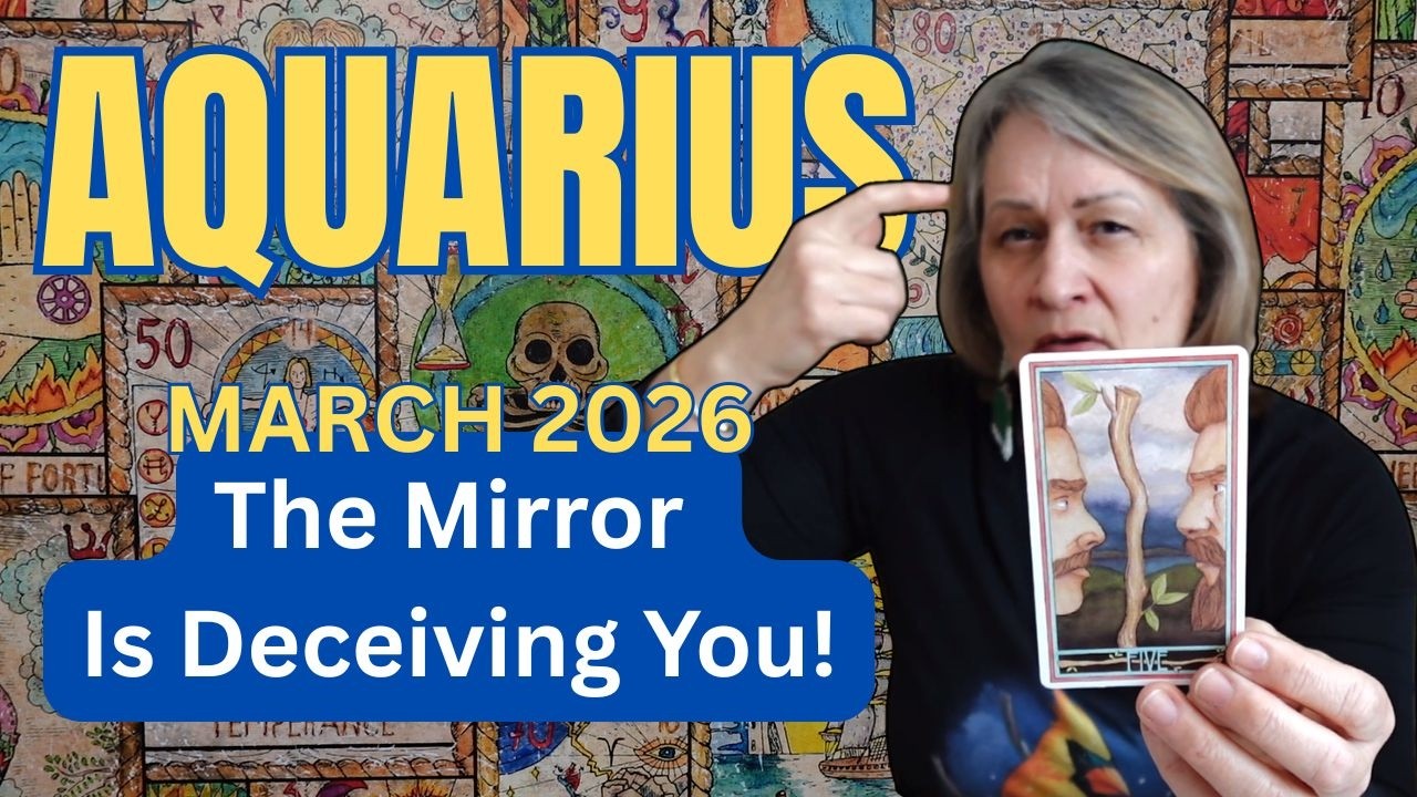 AQUARIUS ♒The Mirror Is Deceiving You!