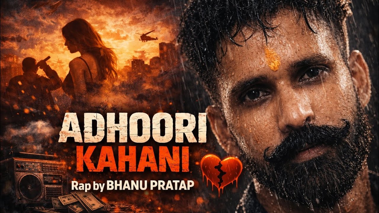 Adhoori Kahani 💔 | Sad Hindi Rap Song | Bhanu Pratap