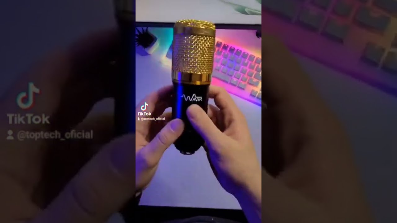 MELHOR Microfone at&eacute; R$100 Condensador USB BARATO e BOM para Gravar Fazer V&iacute;deos, Stream - BM 800