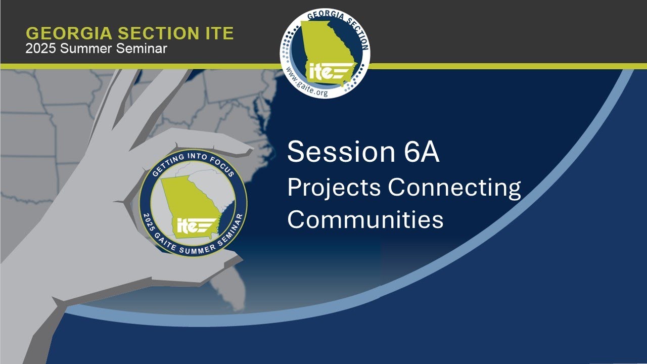 2025 SS Session 6A:  Projects Connecting Communities