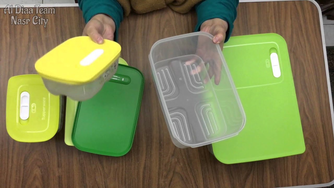 علبة خضار ذكيه من تابروير - Ventsmart Tupperware