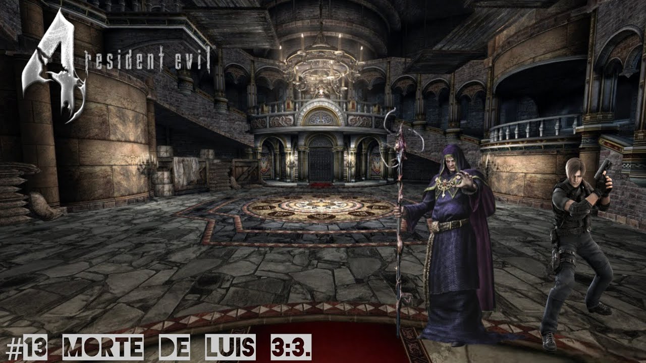 Resident evil 4 Dublado (2005) #13 morte de Luis/resgatando a Ashley 3:3.