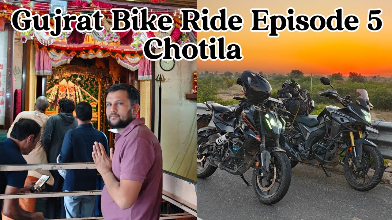 Gujrat Bike Ride || Day 6 || Chotila To Barmer || Chamunda Mata ke Darshan kiye or Barmer Nikal gay