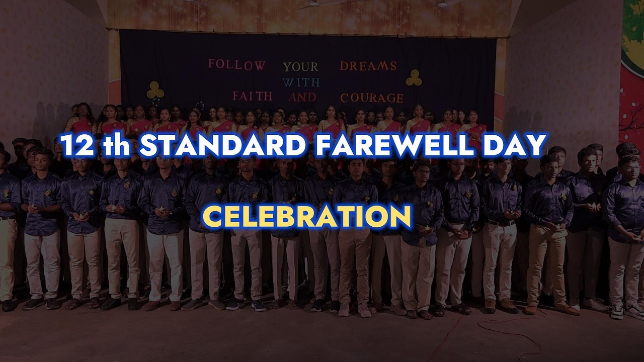 St. Antony's Public School || 12th Standard Farewell Day Celebration ✨🎓