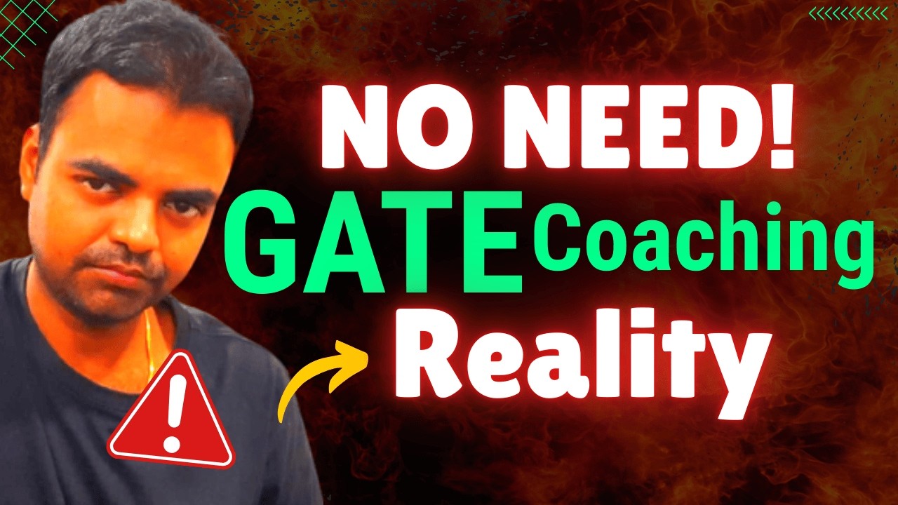 GATE Coaching Reality, Quit Job for GATE Coaching, Dropping Year for GATE Exam