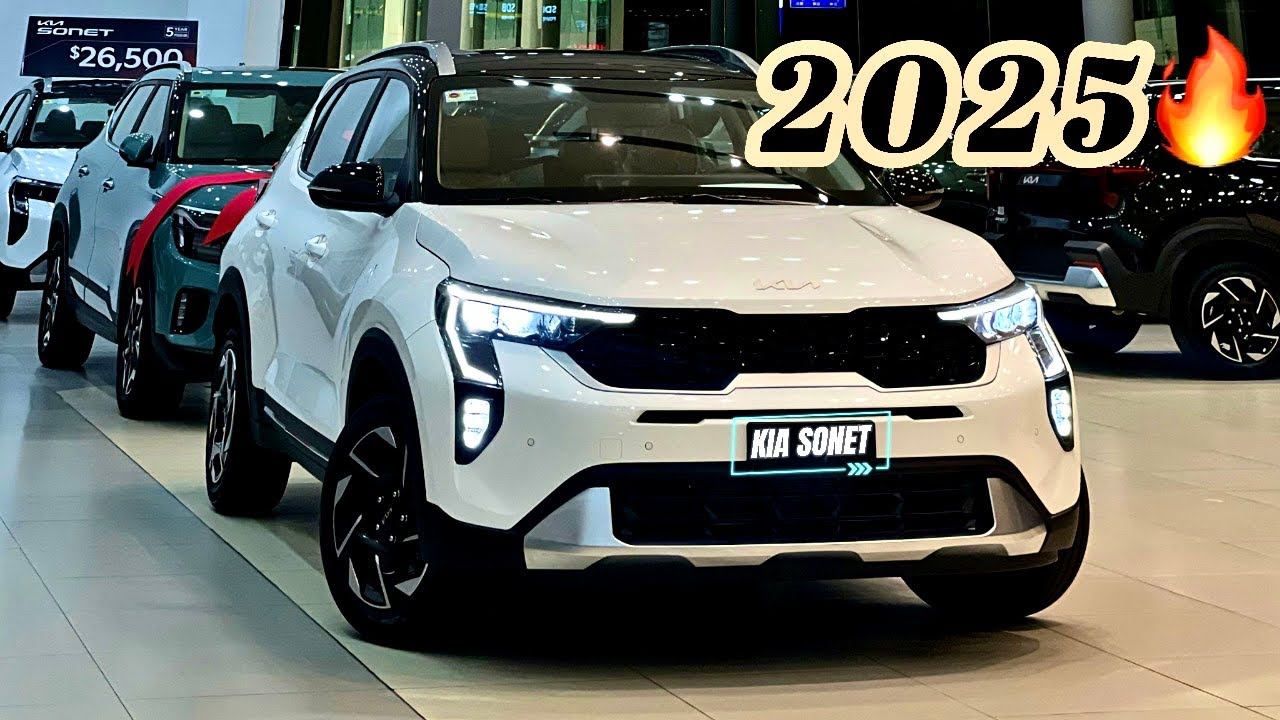 New Kia Sonet ( 2025 ): Mini SUV  | Exterior and interior