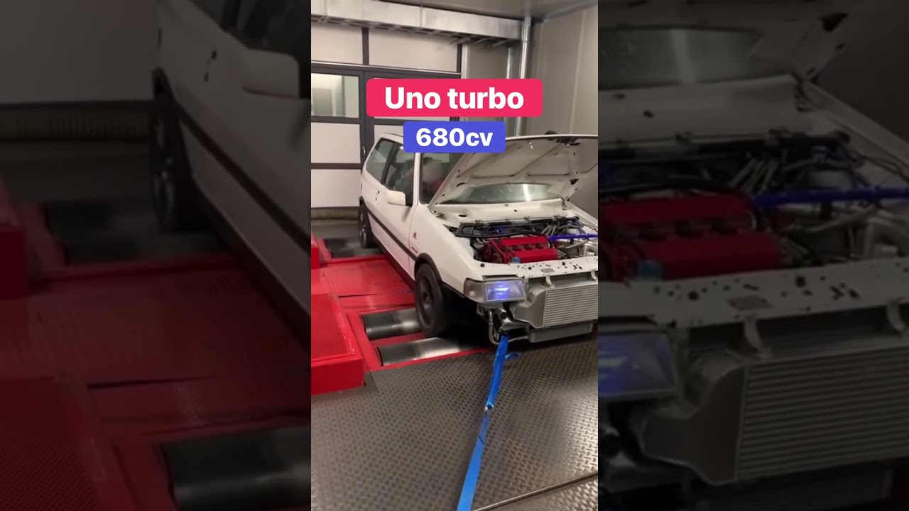 Fiat Uno Turbo  stradale da 680cv