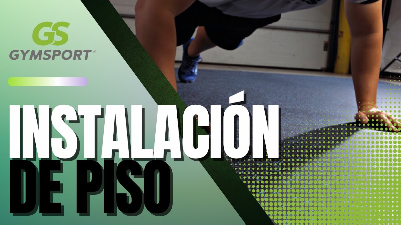 Cómo instalar piso para Gimnasio / Gym / Piso caucho