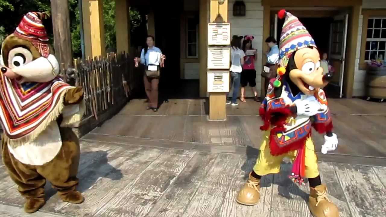 ディズニーシー　チップ＆デール＆マックスのダンス大会　2011年5月18日