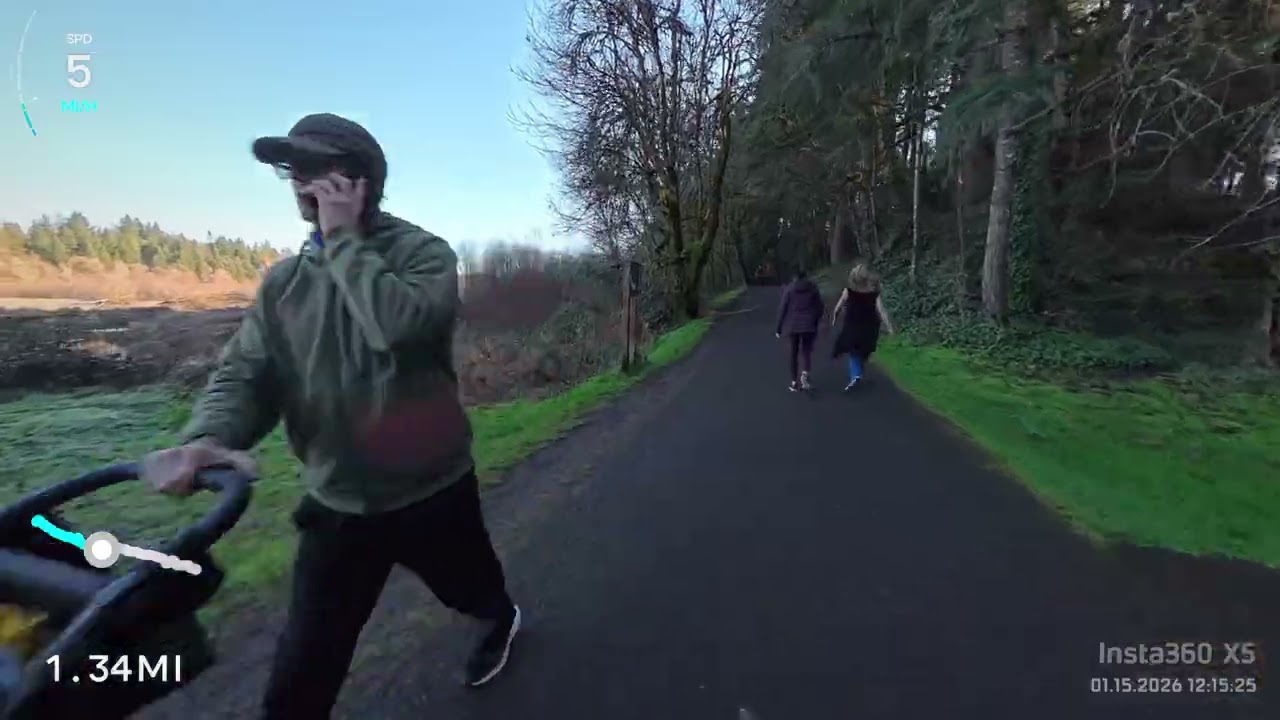 Salmon Creek Greenway trail ride - Jan 17th