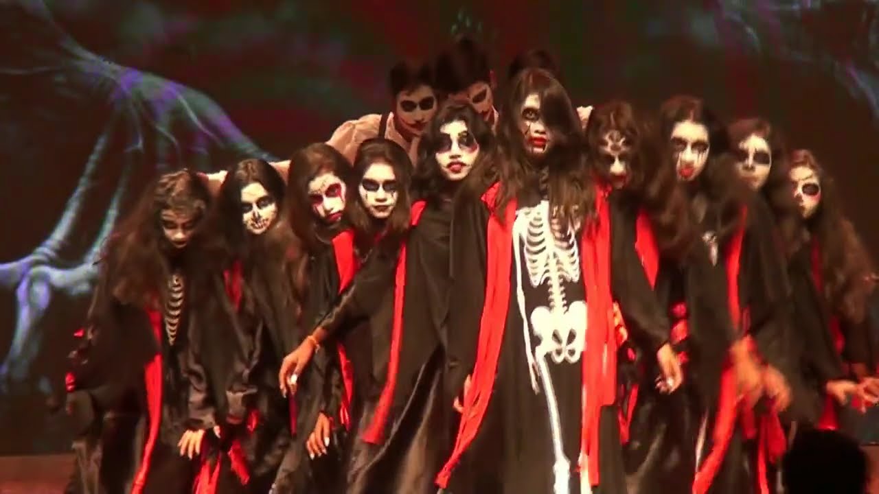 HALLOWEEN DANCE ll MILA TOH MAREGA , RAKTA CHARITRA ll ANNUAL FUNCTION DANCE