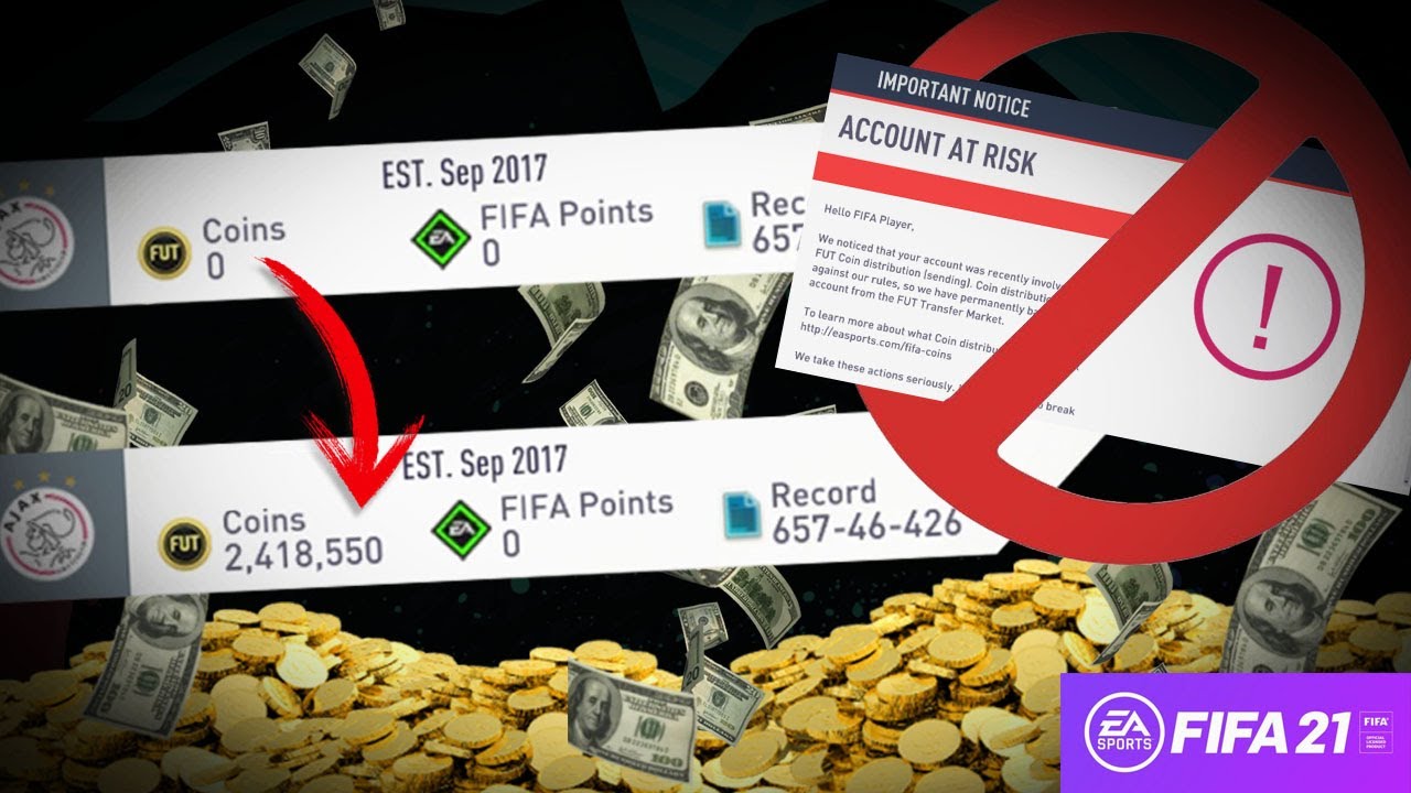 FIFA 21 | HOW TO SAFELY TRANSFER COINS (WITHOUT GETTING BANNED)