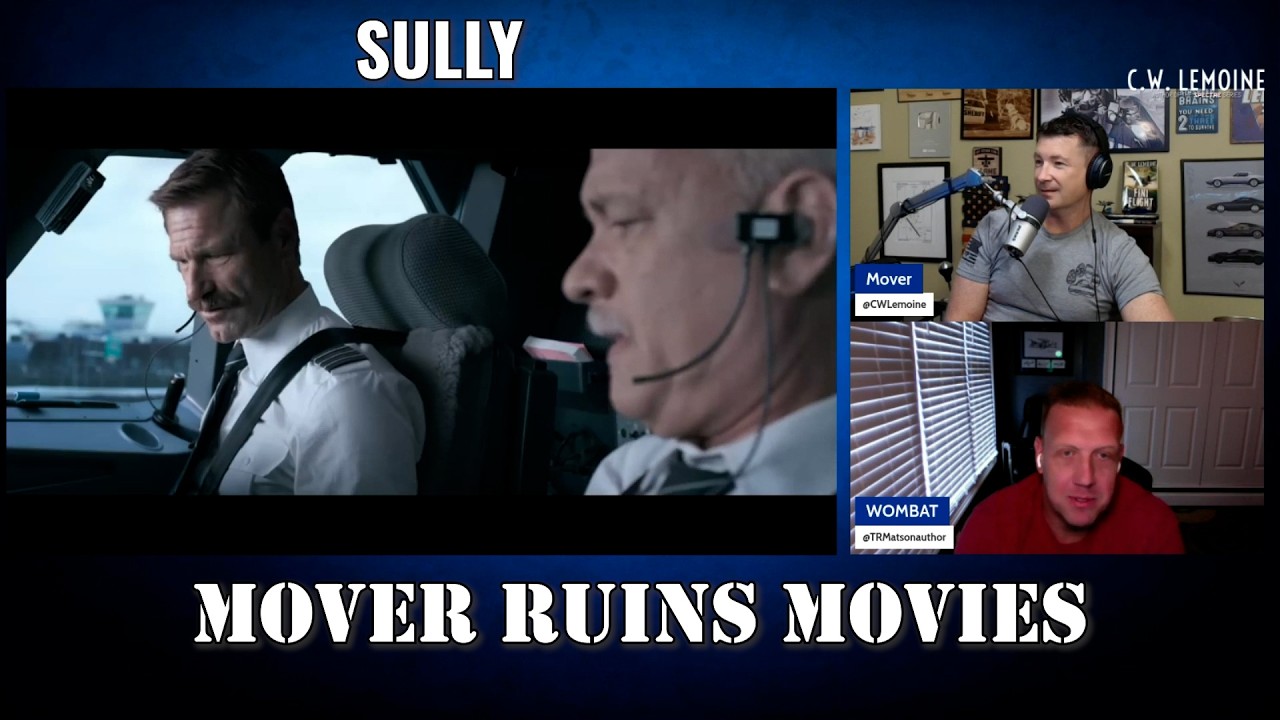 Airline Pilots React to SULLY (2016) - Mover Ruins Movies with WOMBAT
