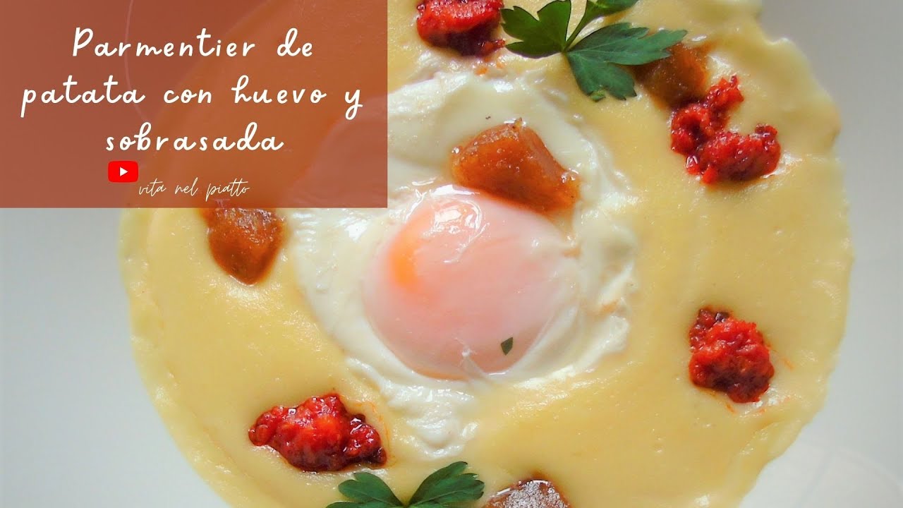 PARMENTIER DE PATATA CON HUEVO POCHE 👨‍🍳🔥👌🙀| @vitanelpiattoAlbertMas | espectacular 💪💪🎥