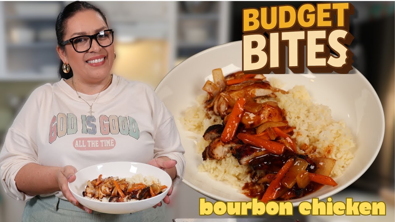 Shortcut Bourbon Chicken & Garlic Rice | Easy Budget-Friendly Dinner Recipe | Budget Bites