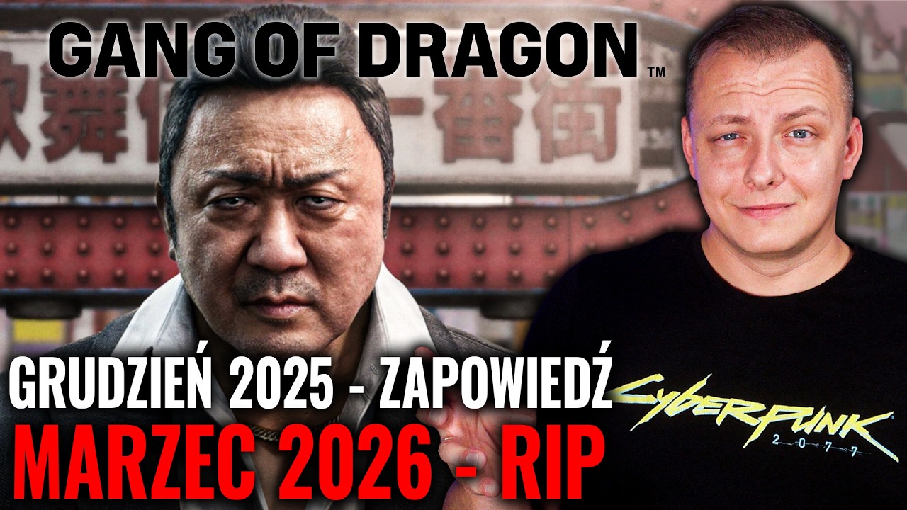 (Yakuza)Gang of Dragon z problemami 3 miesiące po zapowiedzi na TGA! A mięsień być tak pięknie