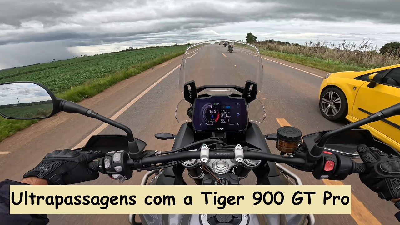 A Tiger 900 vai bem nas ultrapassagens? O que você acha?