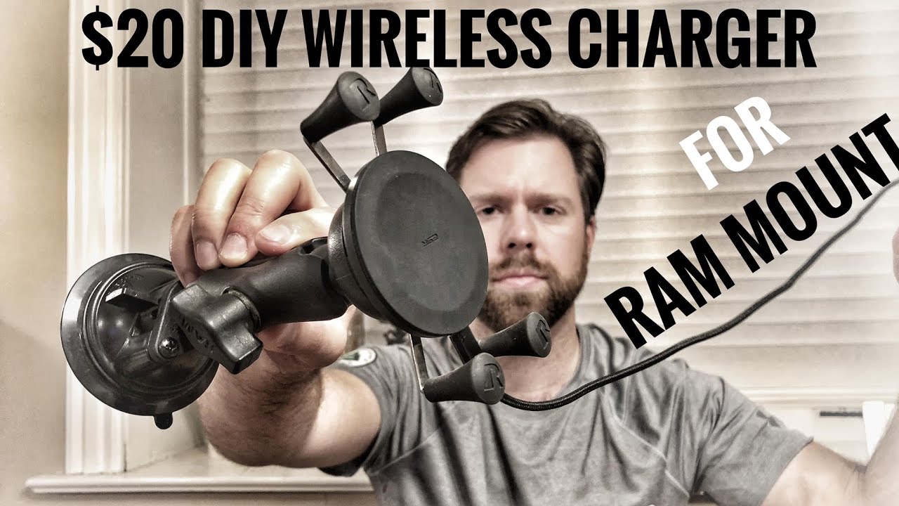 $20 DIY Wireless Charger for RAM Mount