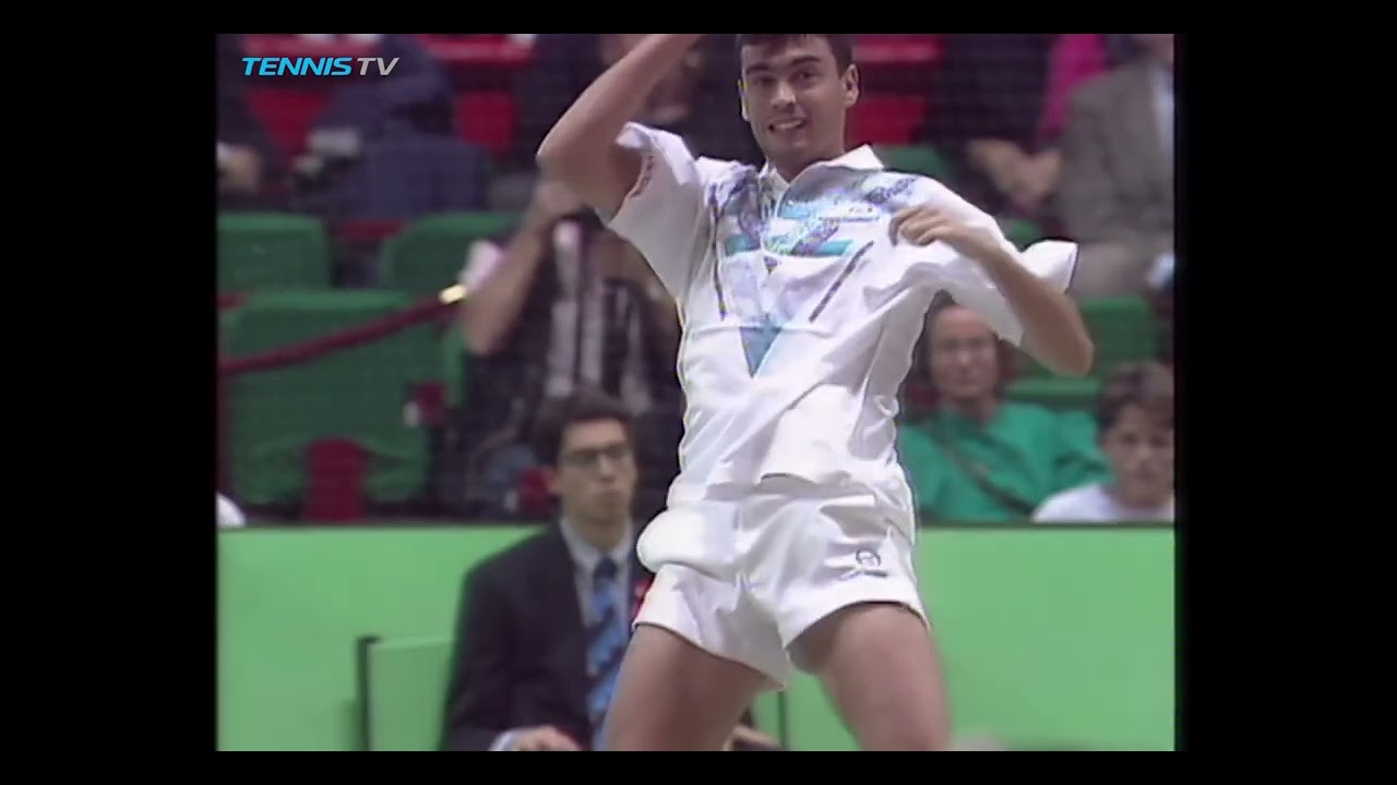 Paris indoor 1994 SF Agassi vs Bruguera