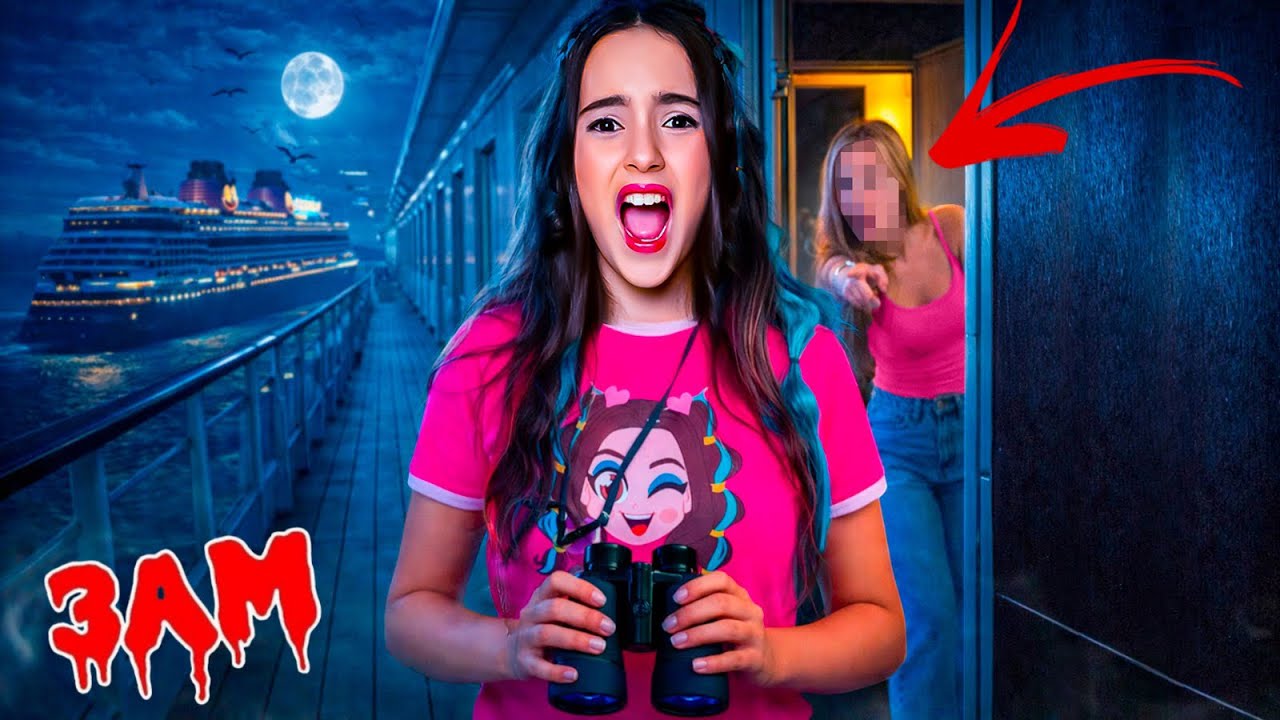 EXPLORAMOS O NAVIO ÀS 3 AM E ENCONTRAMOS ISSO! A ANÔNIMA DO INSTA ESTÁ AQUI? 
