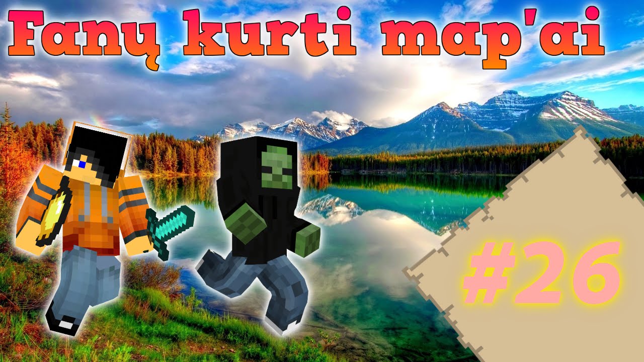 Edvisss Žaidžia Fanų Kurtus Map'us! [EP26] w/ JakeCraft