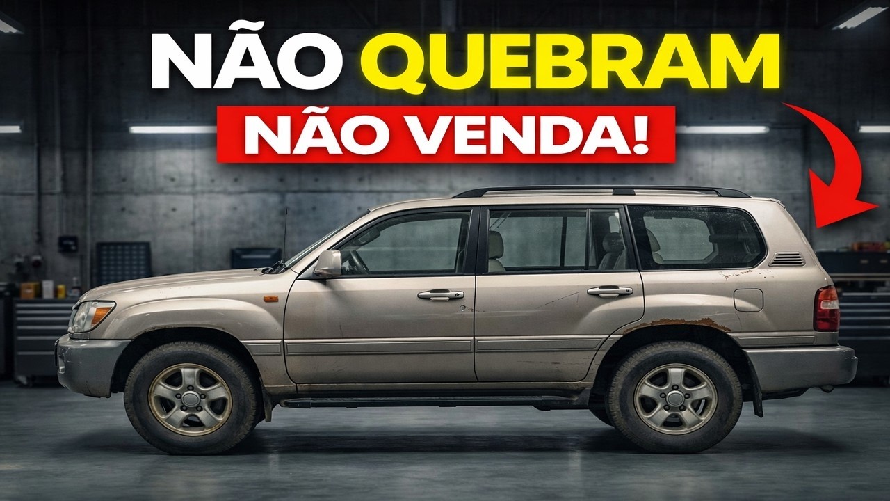NÃO QUEBRAM! 7 Carros Eternos que Nunca Vão à Oficina