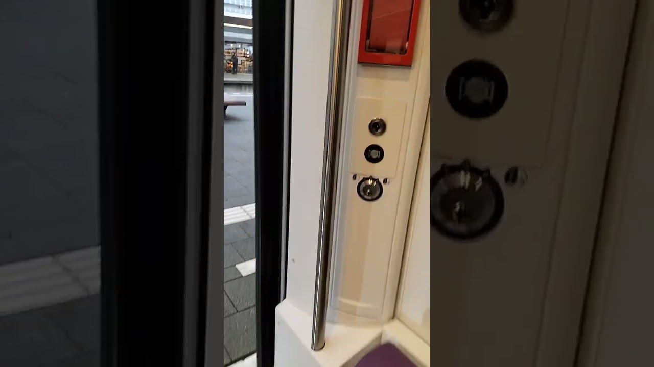 NS Flirt deuren open en sluiten op Utrecht Centraal! #flirt #ns #stadler #railways