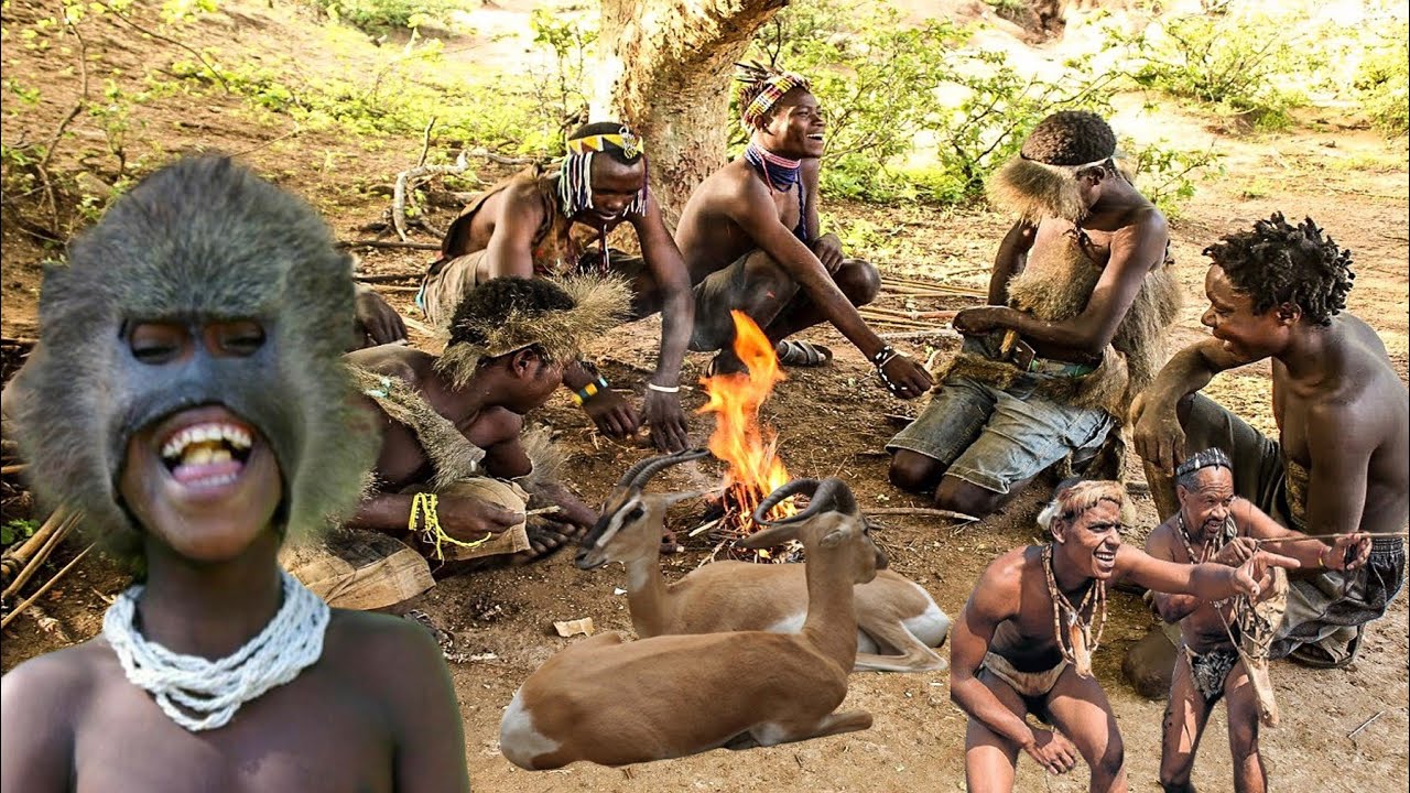 Discover The Hadzabe Tribe Unveiled || Archery, Wilderness Living, and Culinary Adventures