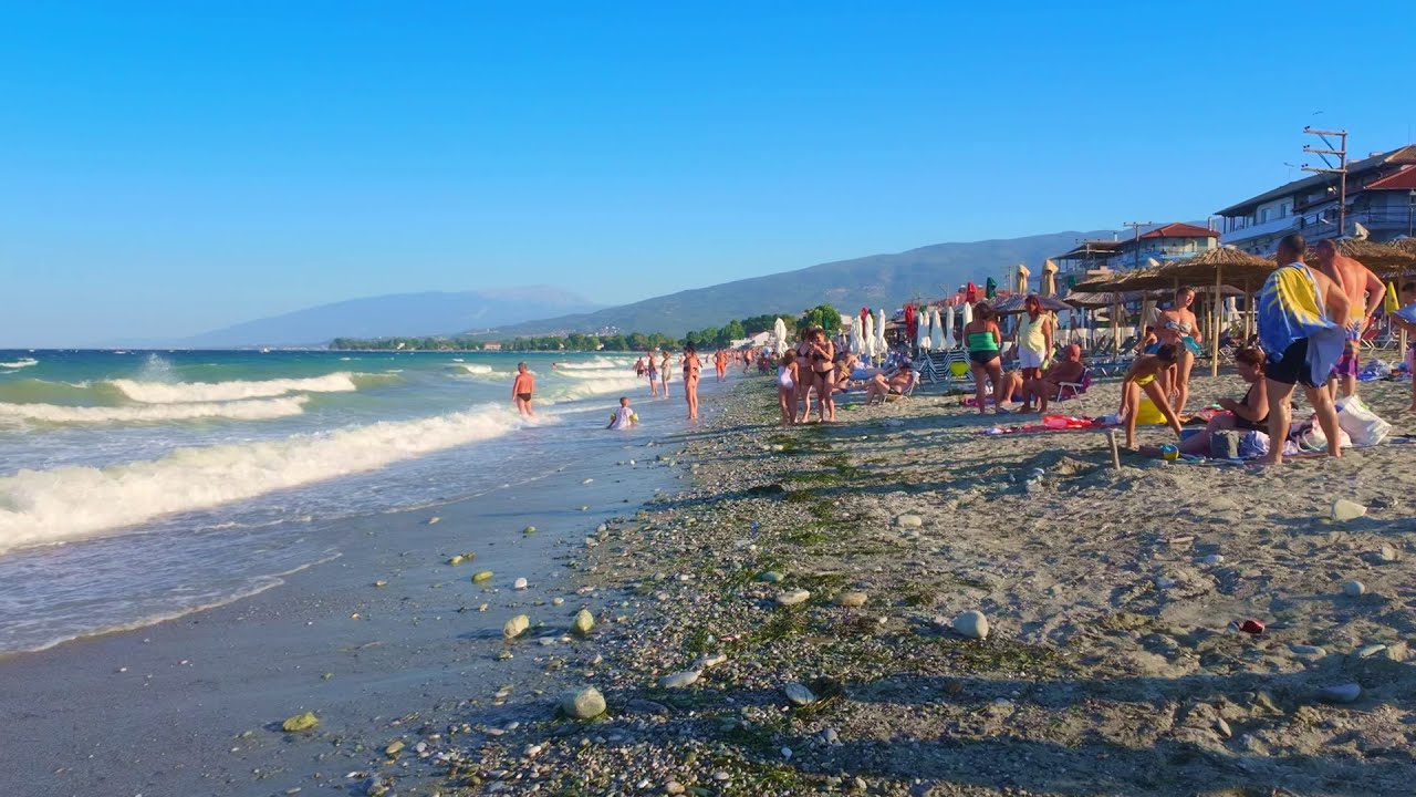 Leptokaria beach