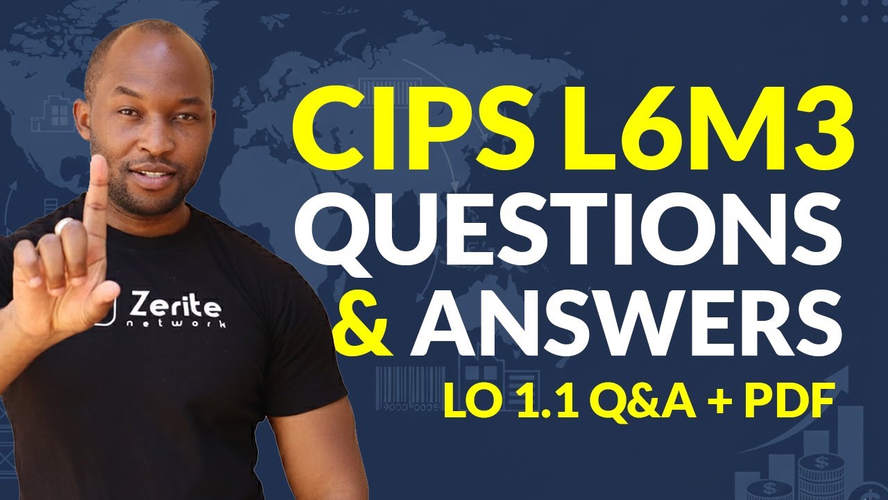 Вопросы и ответы CIPS L6M3 1.1 (БОНУСНЫЙ PDF)