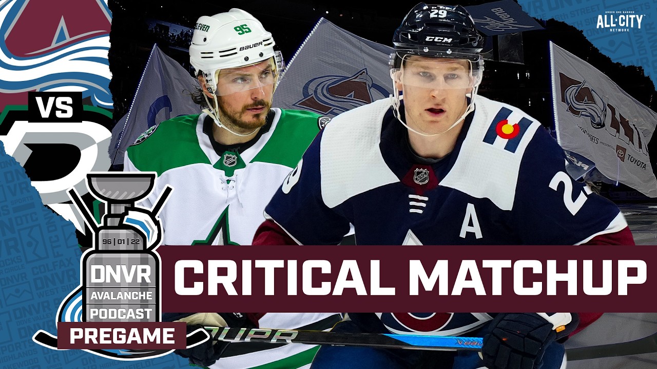 Nathan MacKinnon and the Avalanche play critical matchup against the Dallas Stars