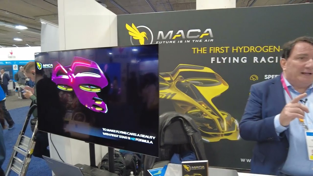 The Chris Voss Show Podcast &ndash; Maca Flight Booth Interview at CES Show 2023