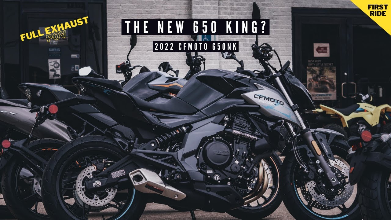 2022 CFMoto 650NK | First Ride Full Exhaust POV (4K)