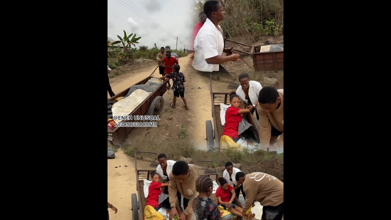 Prophet Goodluck exposed an Hausa scrap man carrying a lady that is already unconscious for m