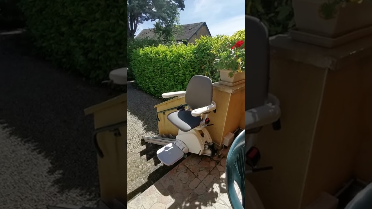 Otolift Line silla salvaescalera para exterior